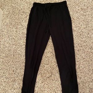 Black womens joggers
